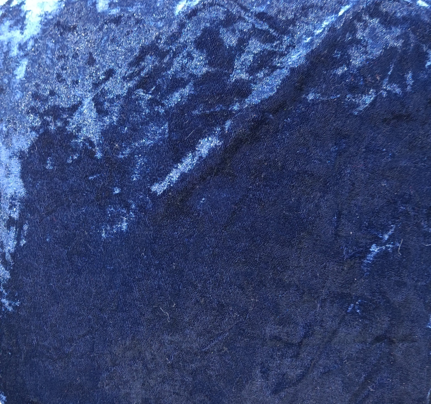 Blue Stretch Velvet