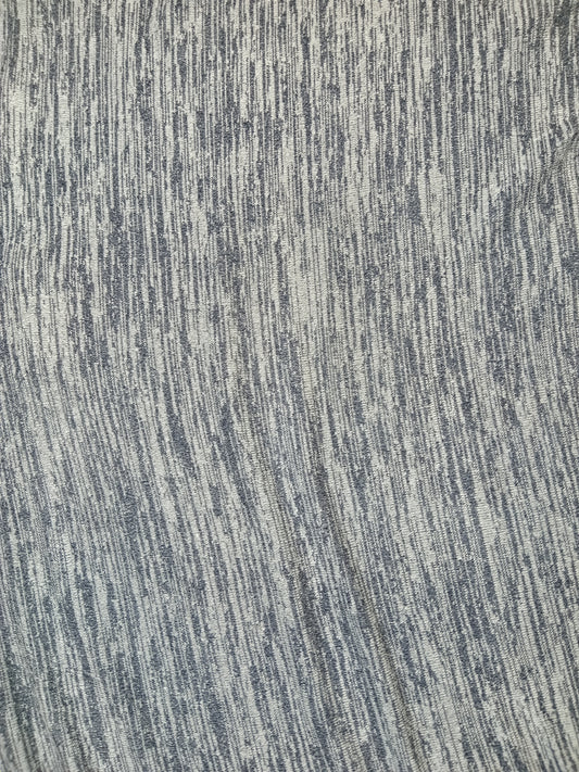 Grey and White Sweater Knit fabric
