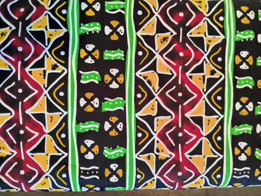 African Rasta Print Fabric